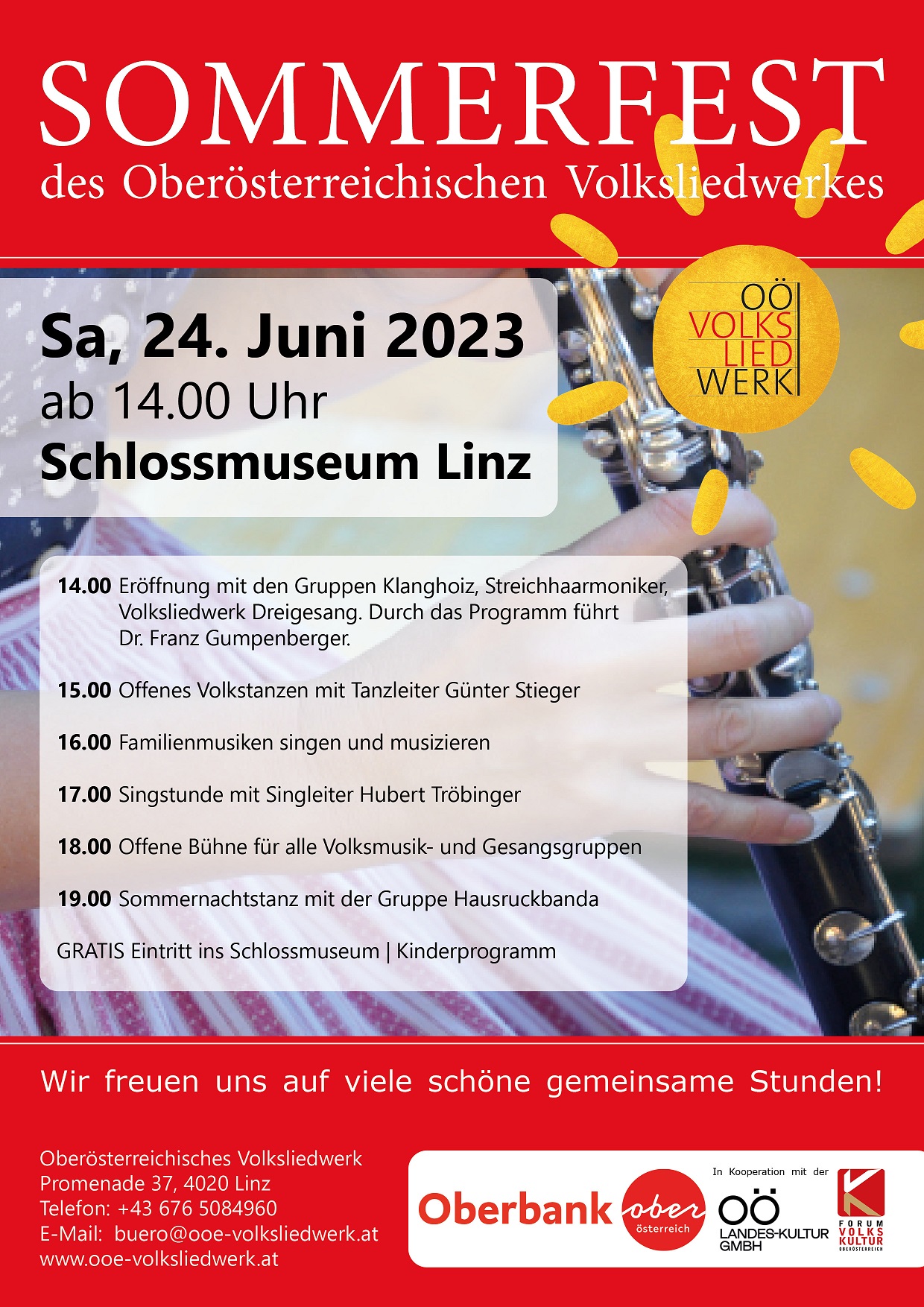 Plakat Sommerfest im Schlossmuseum 2023 Endversion kl